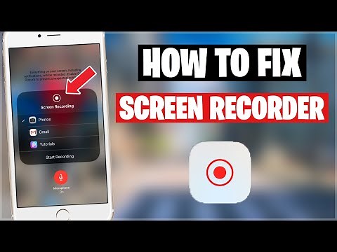 How To Fix Screen Recording Not Working On Your iPhone