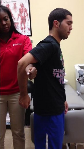 Triceps deep tendon reflex