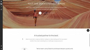 Stack + Variant Page Builder Demonstration