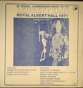 Led Zeppelin - Royal Albert Hall '71