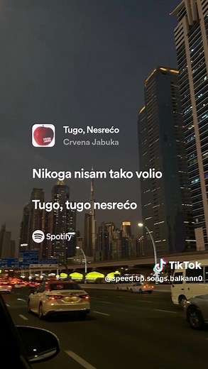 Tugo,nesrećo - Crvena Jabuka #fyp #balkan #speedupsongs #tugonesreco #crvenajabuka #pesme #srbija #spotify #balkansongs