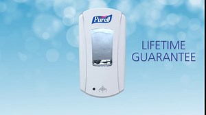 PURELL LTX-12 Touch-Free Hand Sanitizer Dispenser, White, for PURELL LTX-12 1200 mL Hand Sanitizer Refills (Pack of 1) - 1920-01