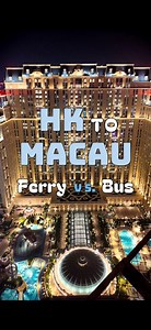99K views · 649 reactions | Hong Kong to Macau - FERRY vs BUS ———- Klook Discount Codes: TRAVELERKLOOK & FIVEKLOOK | The DIY Traveler PH | Facebook