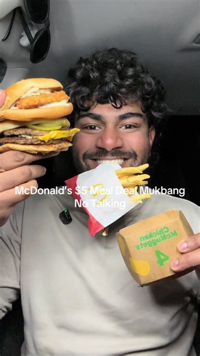 McDonald's Mukbang: Enjoying the $5 Meal Deal