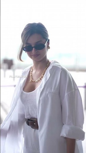 Tara Sutaria’s Effortless Airport Style Wins Hearts Again ✈️❤️ | FILMYMANTRA