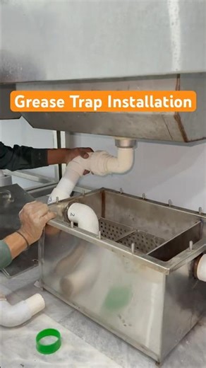 grease trap for kitchen sink-kitchen grease trap #kitchen #greasetrap