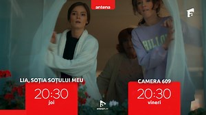 47K views · 1.1K reactions | Lasă-mă îmi place! Camera 609. Nou sezon, episoade noi în fiecare Vineri de la 20:30, numai pe Antena 1 și AntenaPLAY  | Antena1 | Facebook