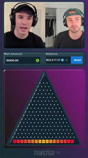 Plinko Drop Challenge#toaster #toasteroriginals