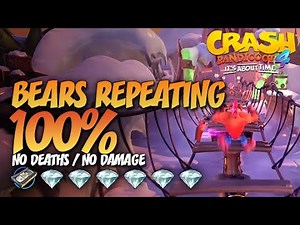 Crash Bandicoot 4: Bears Repeating 100% Run - All Gems Guide (No Deaths / No Damage)