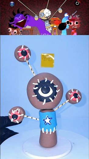Sprunki 🎵 I Made Kick The Buddy 🧸 Phase 4 👹 With Clay 🟤🔵 #sprunki 🎶