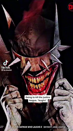The Batman who laughs on TikTok