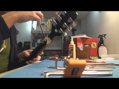 Broken Guitar Neck Repair