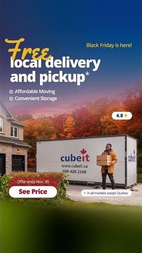 Cubeit Black Friday Deal — RESERVE NOW!