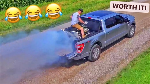 F150 Platinum Quad Burnout