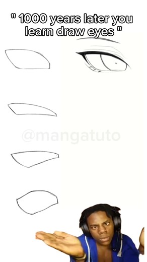 Try this method if you want to draw eyes #tutorials #howtodraw #digitalart #relatable #drawing #fyp