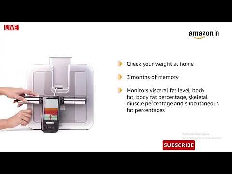 Omron HBF 375 Karada Scan Complete Digital Body Composition Monitor Full Review🍧☘With Offer Link🧲