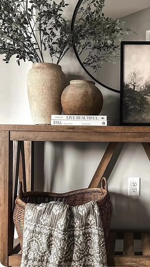 1.6K views · 44 reactions | Every room tells a story.. including Entryways!! Looking to refresh your entryway with neutral farmhouse style fabulous finds? Shop similar look for less: 1. Comment -SHOP and I’ll message you the link directly 癩. 2. Shop link direct found in my Bio. #neutraldecor #farmhousedecorating #farmhousestyle #farmhousestyleinspired #entrywayideas | Farmhouse Fab on the Hill | Facebook