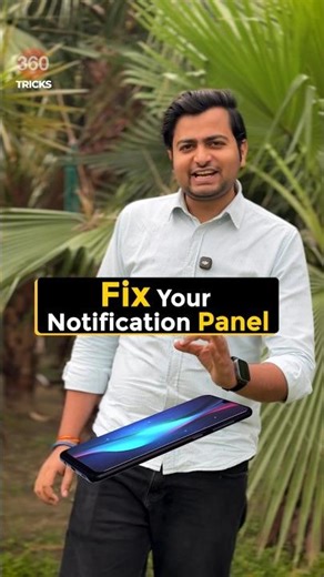 Fix Your Phone's Notification Panel #notification #notificationpanel #samsung #tipsandtricks #howto