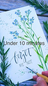 16K views · 299 reactions | Do you like Forget-Me-Not flowers? They...