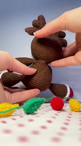 Christmas Reindeer, PDF Crochet Pattern, Crochet Christmas Decoration, Christmas Crochet Pattern, Reindeer With Lights Plush, Winter Decor - Etsy