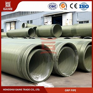 [Hot Item] Gains Fiberglass Pultrusion Pipe Suppliers Gre Pipe GRP Pipe China 3" Fiberglass Display Mortar Tube