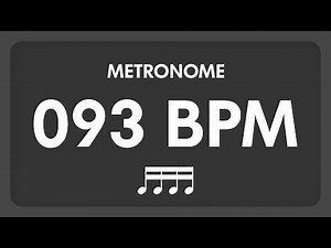 93 BPM - Metronome - 16th Notes