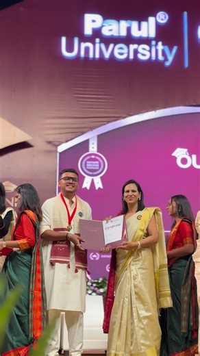 Geetika Madan Patel on Instagram: "Every graduation carries a story of effort, belief, and quiet strength behind it. At our 9th Convocation Ceremony, witnessing 12,000 students graduate in the presence of 11,000 proud parents was truly heart-warming. Each smile reflected years of resilience, guidance, and dreams taking flight. We were honoured by the presence of inspiring leaders Shri @iharshsanghavi , Shri @rajatsharmalive , mcmary.kom , @mirzasaniar , and @vineetasng whose journeys reminded ou