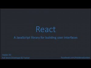 React JS In Urdu ~ Course Content Video Lecture | Learn React JS: Fundamentals for Front-End Developers (in Urdu) - Front-End Programming