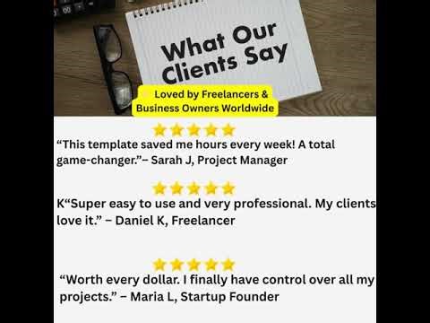 PROJECT MANAGEMENT TEMPLATE - Stay organized and manage your projects smarter – not harder