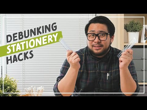 Debunking Stationery Hacks