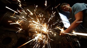 3.5K views · 39 reactions | These blacksmiths in Trenton remain resilient at their shop that has stood for the 200 years since it opened in 1823. It’s one of the oldest continually operated establishments in the state. Kudos to these unique artisans who keep this ancient craft alive. https://l.nj.com/XQi1hp | NJ.com | Facebook
