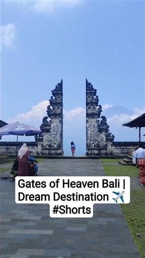 😍 Bali's Famous Gates of Heaven! Is It Really Worth It? 🇮🇩
