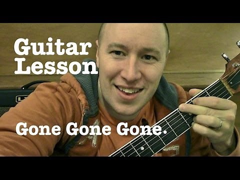 Gone, Gone, Gone- Guitar Lesson- Phillip Phillips (Todd Downing)