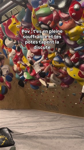 C’est toujours comme ça 😩 #foryouu #climbing #prt #sport