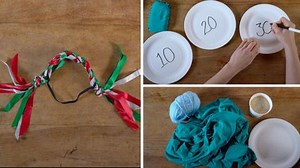 Fabulous string and ribbon - Recycled craft and activites - CBeebies