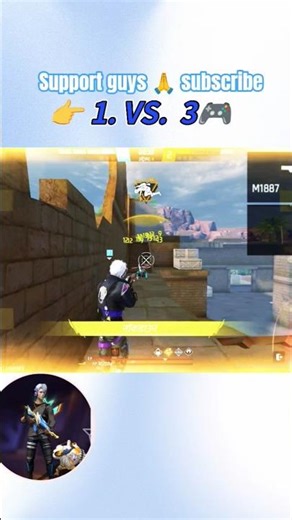 4️⃣ Training Gameplay FF 🔥 3 Kill Fast Rush 😈#freefire #freefireclips #freefireshorts