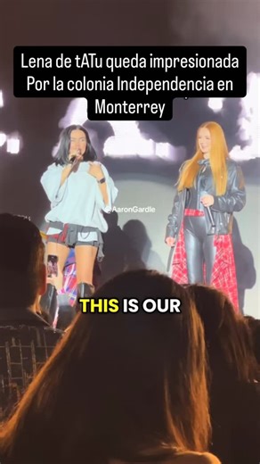 Aaron Gardle | Lena Katina quedó impresionada por las casas de la colonia independencia en Monterrey #tatu #lenakatina #juliavolkova #monterrey... | Instagram