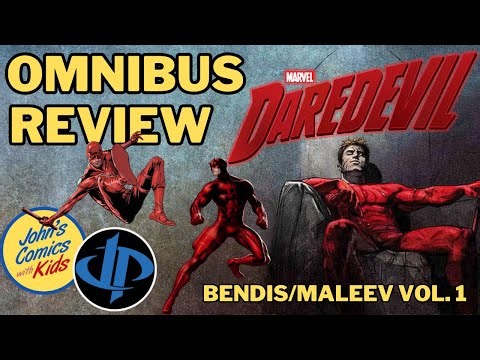 Daredevil Comic Book Omnibus | Alex Maleev Brian Michael Bendis | Marvel Comics Live Stream Review