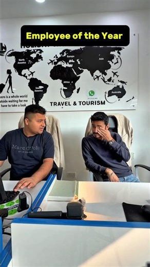 Employee of the Year 🏆 #CorporateLife #DesiComedy #ProVikrant