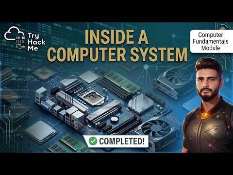 Inside a Computer System | TryHackMe | CPU, RAM, GPU, SSD & BIOS/UEFI