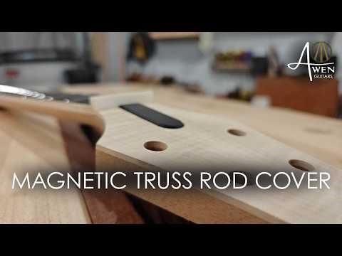 This Truss Rod Cover Doesn’t Need Screws