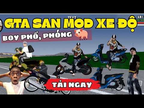 Cách Tải GTA San Mod Xe Độ Mới Nhất 2026 – Full Xe, Boy Phố, Chơi Mượt Mọi Máy