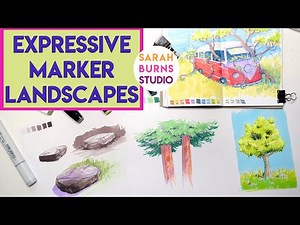 Expressive Marker Landscapes (Intermediate level)