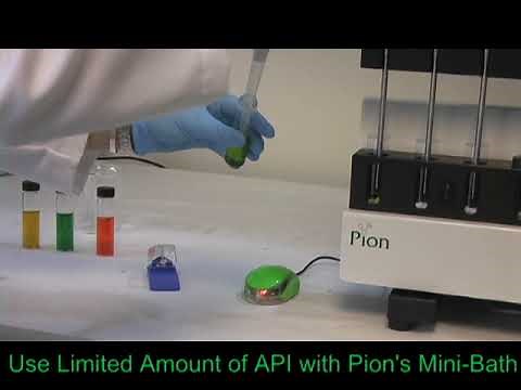 MicroDISS Profiler- an introduction | Dissolution testing | Pion, Inc.