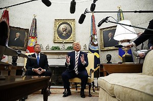 Trump defends system of background checks | Arkansas Democrat Gazette