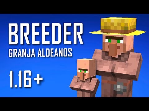 Villager Farm 1.17 (Breeder) - Minecraft Java & Bedrock Tutorial 1.16
