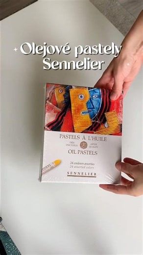 Olejové pastely Sennelier 🎨