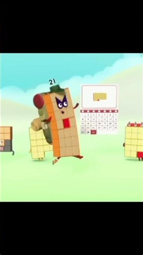 Numberblock 31's timescreen