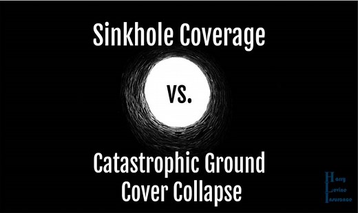 Sinkhole Coverage vs. Catastrophic Ground Collapse - Harry Levine Insurance