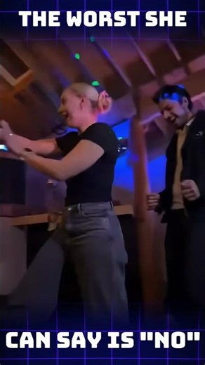 She Rejected Him While Dancing... Then He Fell on the Table 😂 | VIRAL Moment!